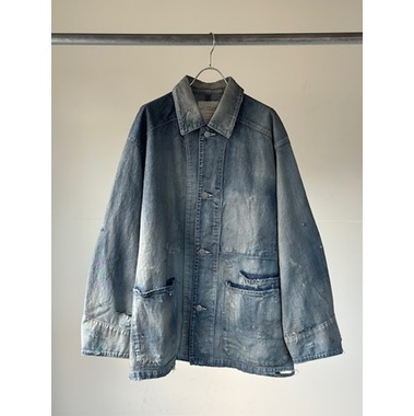 ANCELLM（アンセルム） DENIM COVERALL(INDIGO) s.t.c｜洋服・小物