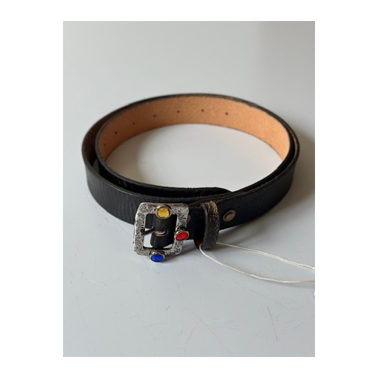 KAPITAL（キャピタル） オイルレザースタッズディスコバックルベルト