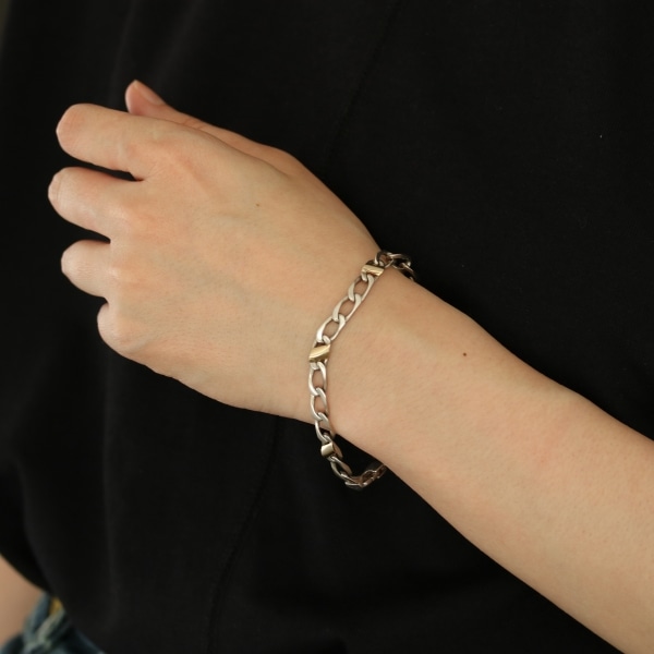 Tiffany&Co. ティファニー フィガロ チェーン ブレスレット 中古