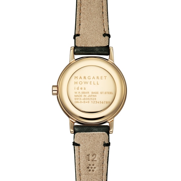MARGARET HOWELL idea DATE / LEATHER STRAP LIMITED EDITION BK2-020