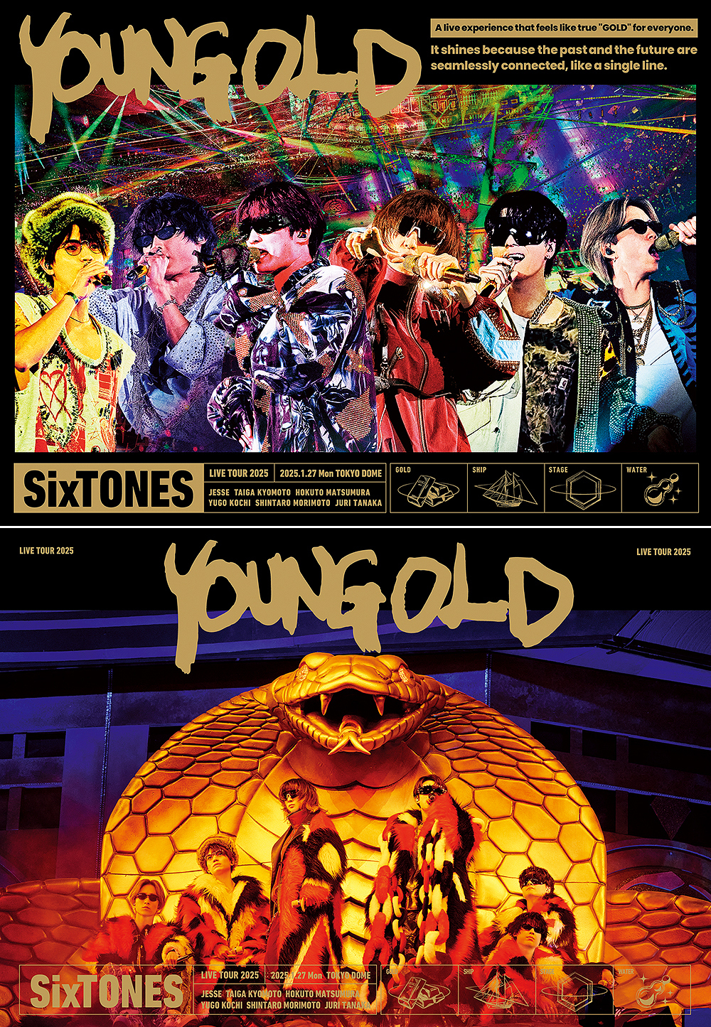 YOUNG OLD [Blu-ray 初回盤+通常盤] [2形態一括購入セット] SixTONES