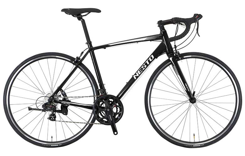 NESTO 黒 ドロップハンドル ロードバイク NESTO 黒 ドロップハンドル