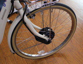 ブリヂストンの電動自転車フロンティア デラックスが入荷いたしました。