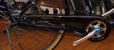 ブリヂストンの電動アシスト自転車フロンティア デラックスが入荷