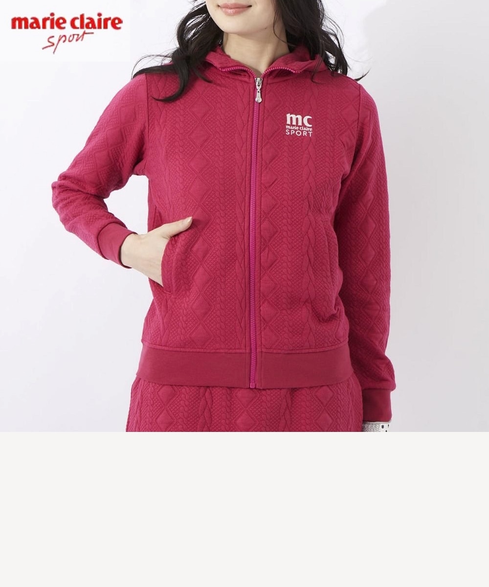 marie claire SPORT 732-200 保温・UVカット・ストレッチ素材 スタンド