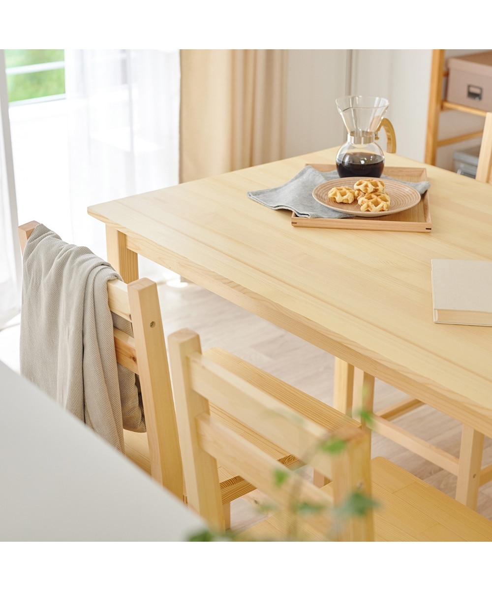 天然木パイン材ダイニングセット 通販【ニッセン】