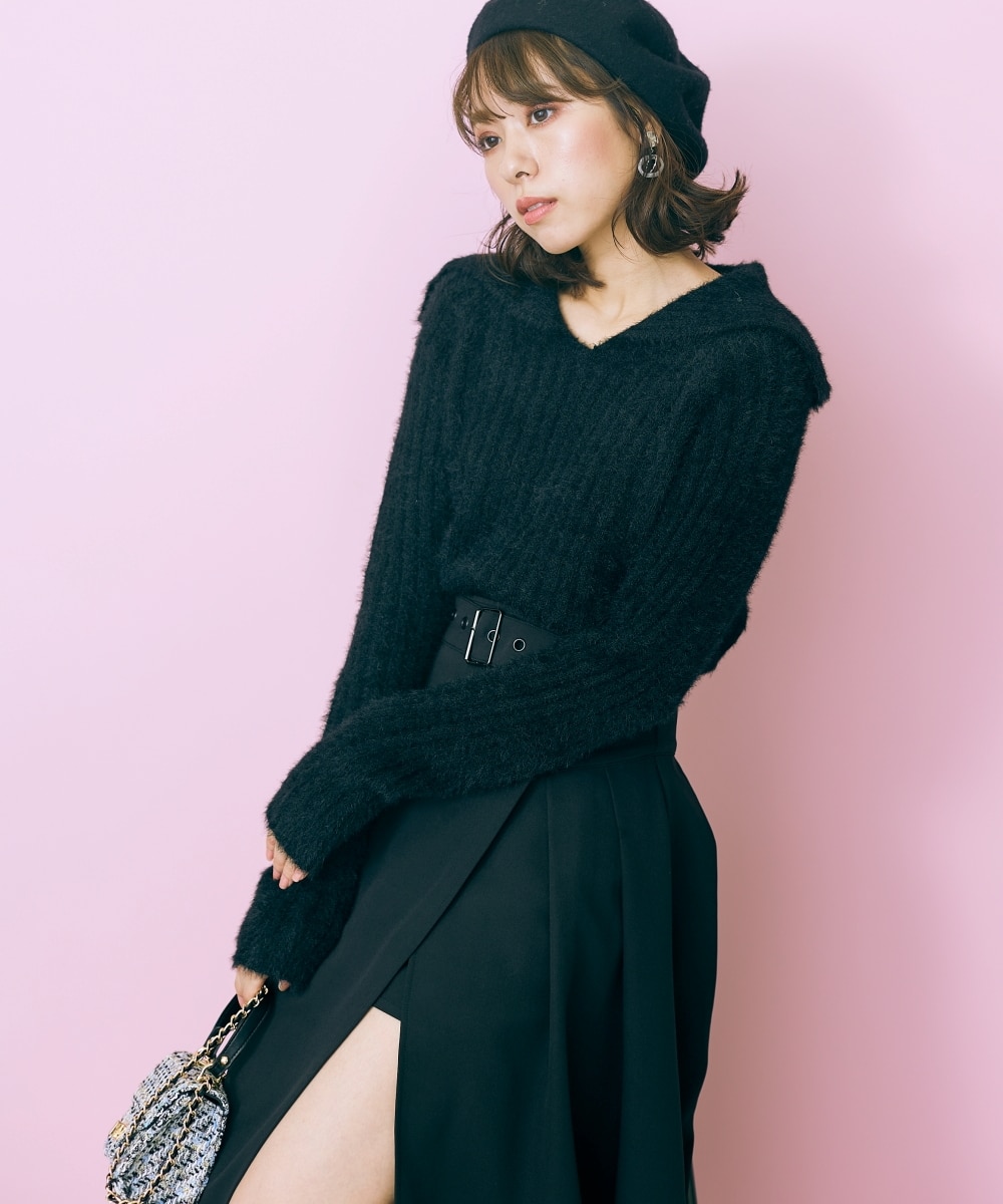 大きいサイズ パンツドッキングラップスカート marun 通販【ニッセン】