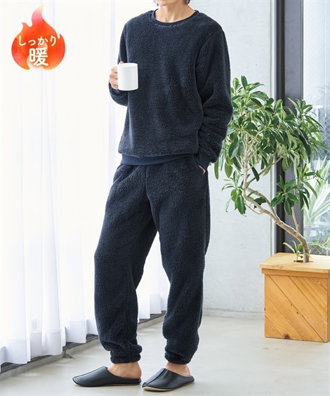 あったかふわもこボアフリース上下セット【大きいサイズ有】 通販