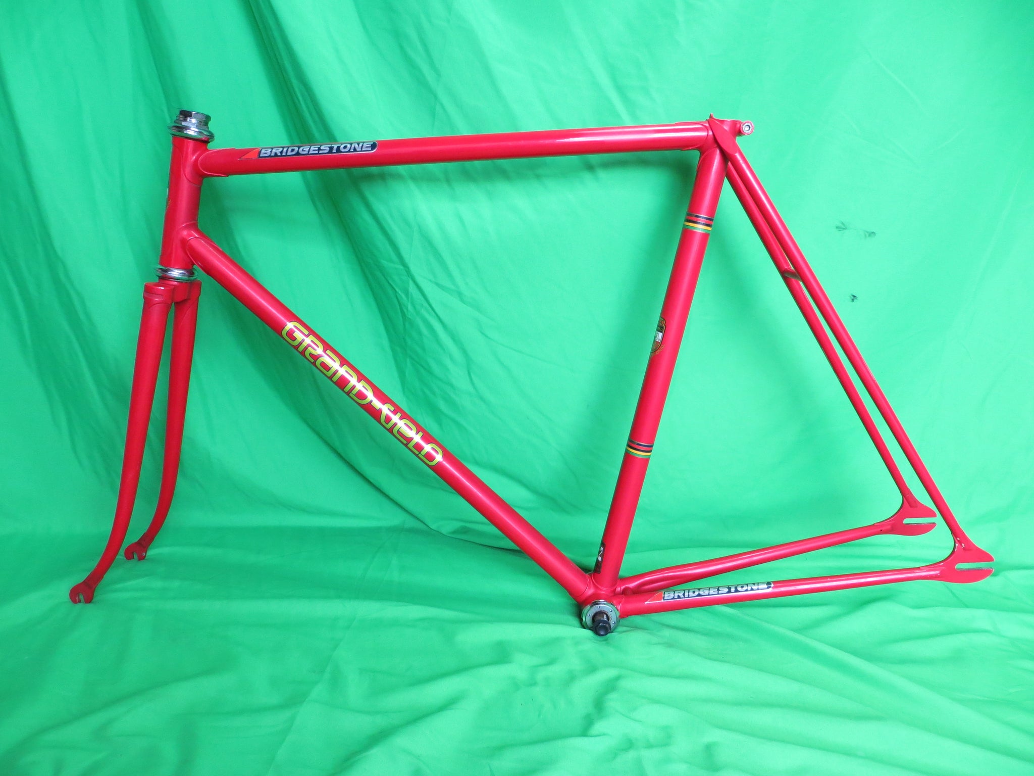 Vintage Grand-Velo Bridgestone Ishiwata 022 // Red // 54.5cm – NJS