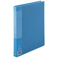 スマートオフィス】クリアーブック40P A4S青1冊 D048J-BL スマートバリュー