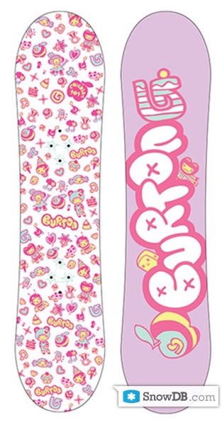 Snowboard Burton Chicklet 2007/2008 :: Snowboard and ski catalog