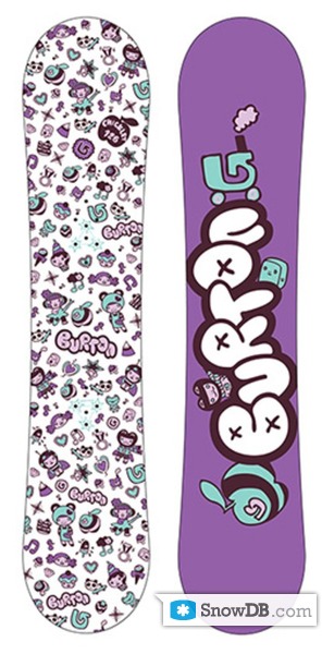 Snowboard Burton Chicklet 2007/2008 :: Snowboard and ski catalog