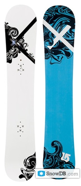 Snowboard Burton Custom X 2007/2008 :: Snowboard and ski catalog
