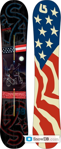 Snowboard Burton Jeremy Jones 2010/2011 :: Snowboard and ski