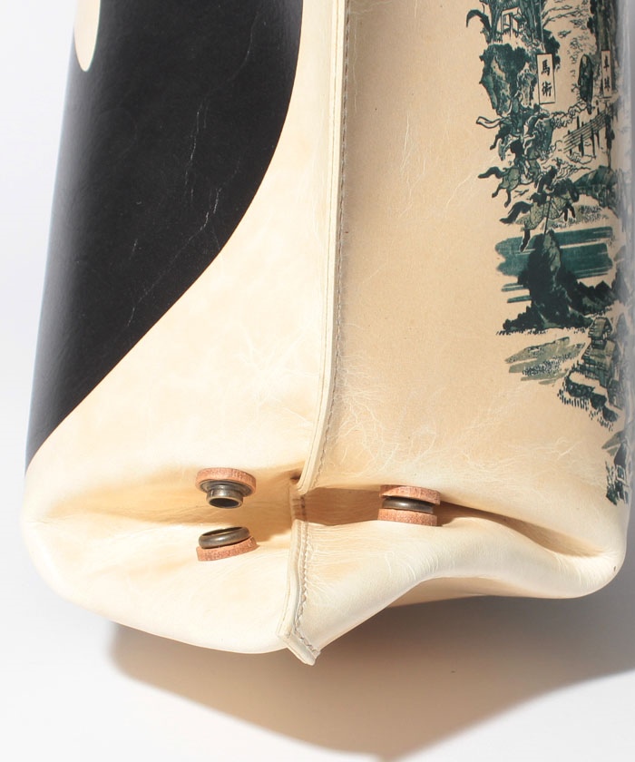 競い文字スクエアトートバッグ｜創悦