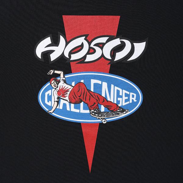 HOSOI x CHALLENGER LOGO L/S TEE クリスチャン・ホソイ ダブルネーム