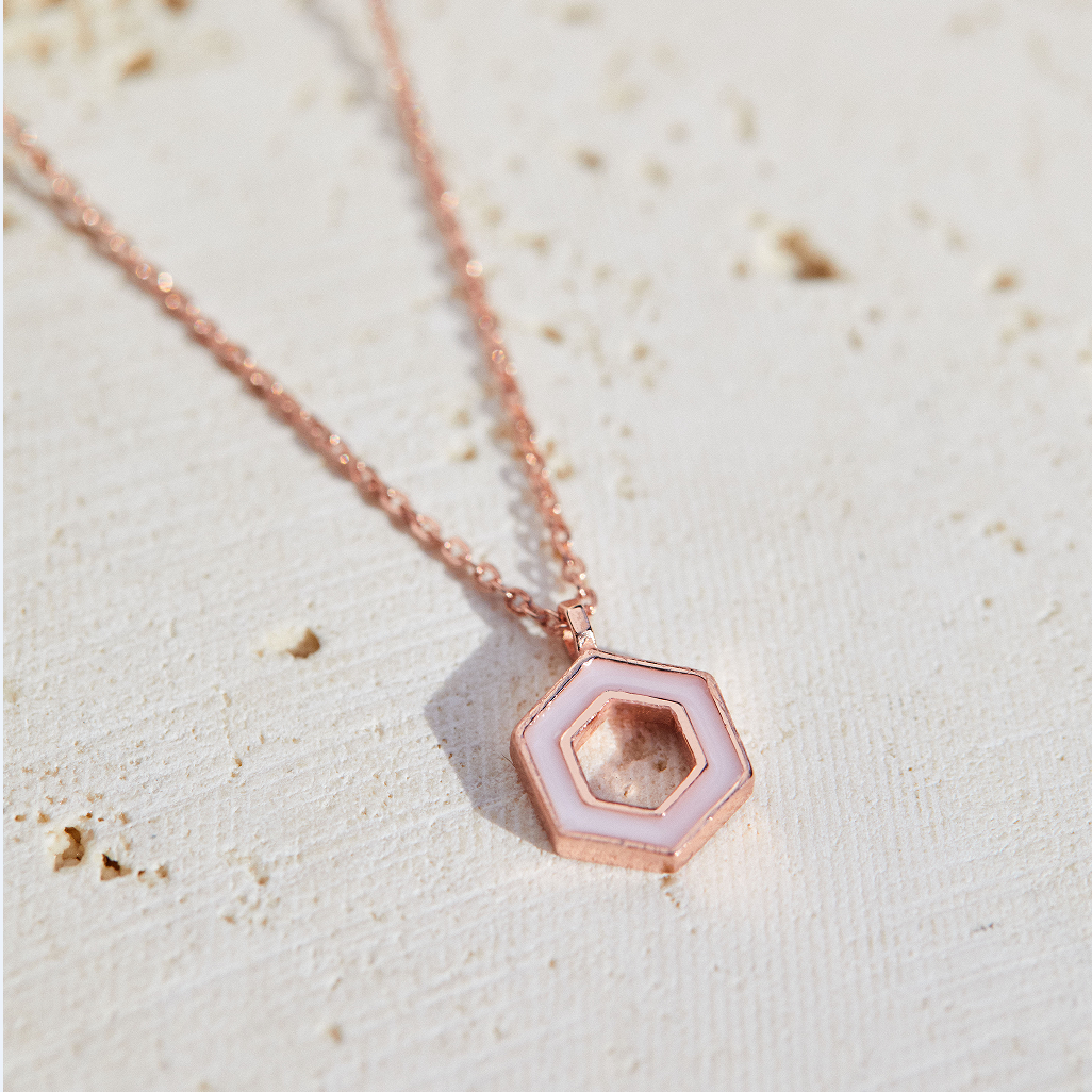 ヘキサゴン ネックレス – Solid Love