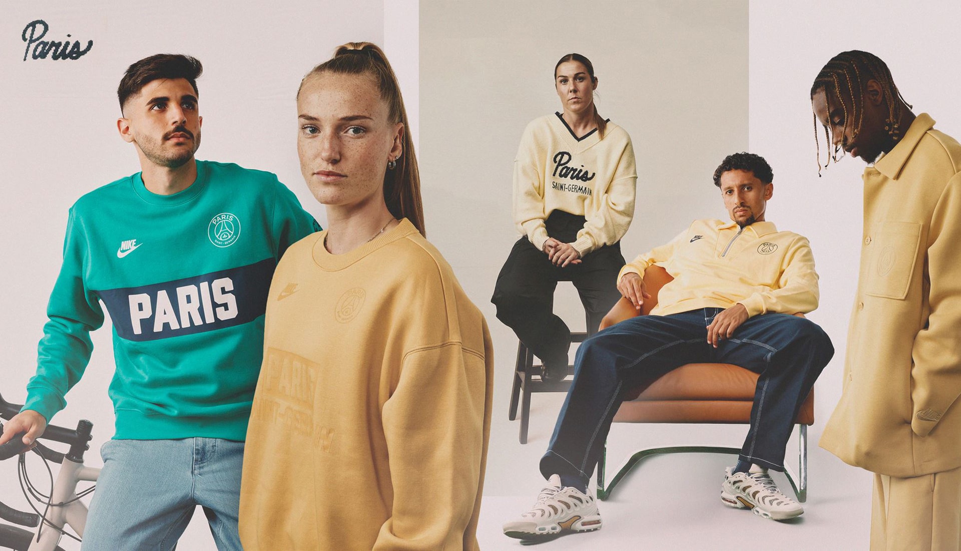 Paris Saint-Germain & Nike Unveil 'Cycling Redefined' Lifestyle