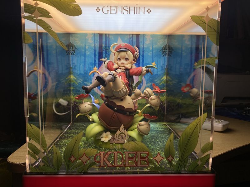 専用展示ケース 原神 クレー 火花騎士Ver. 1/7フィギュア 専用展示