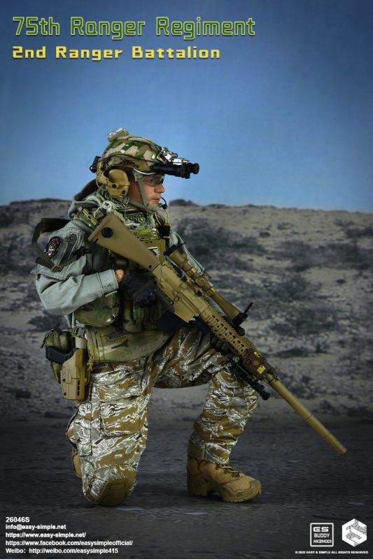 フィギュア専門店 -ソダチトイズ / Easy&Simple 75th Ranger Regiment