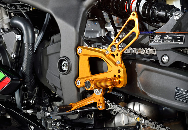 SATO RACING | Rear Sets - Kawasaki ZX-25R / ZX-4RR