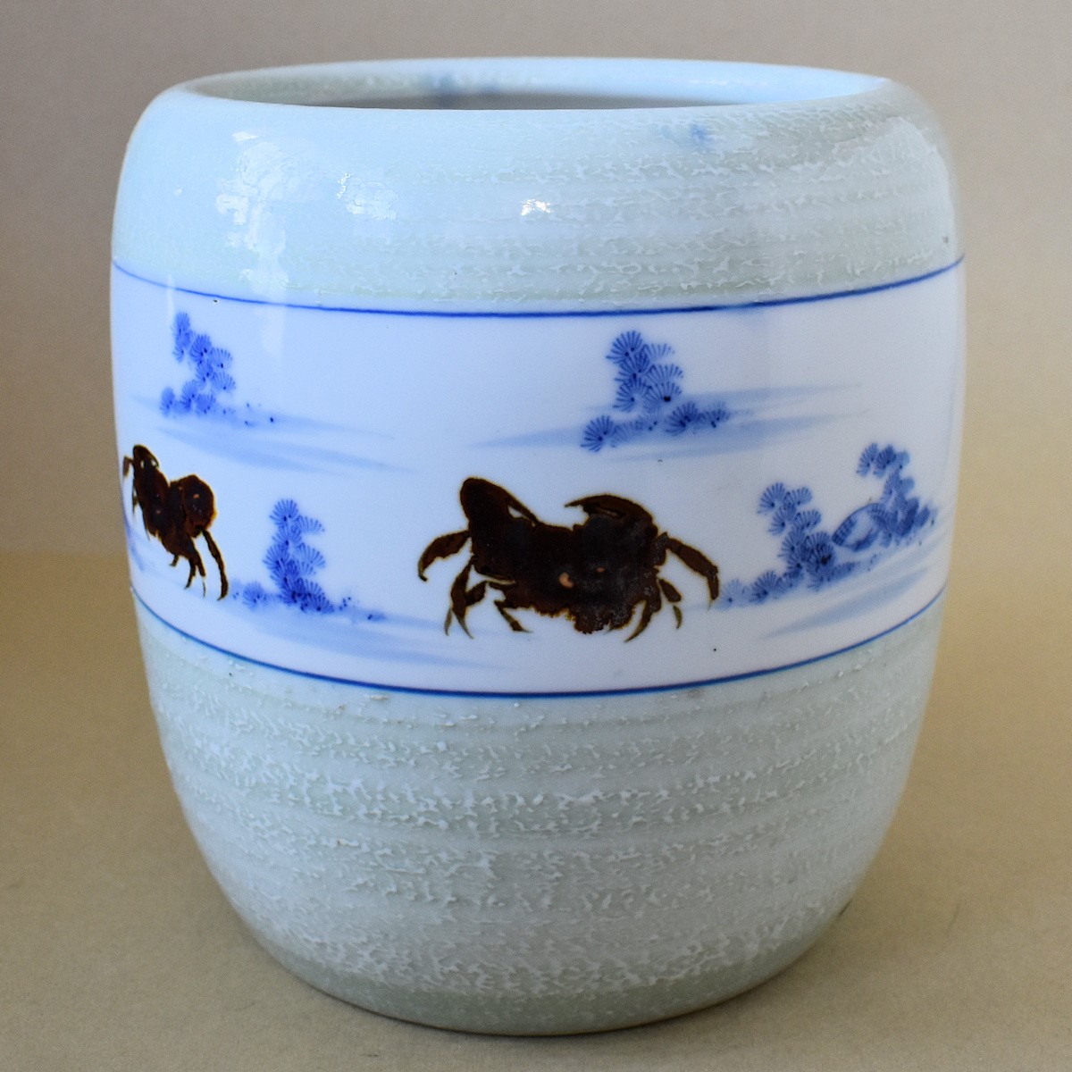 呉須 梅の花 火鉢 磁器 陶器 呉須 梅の花 火鉢 磁器 陶器