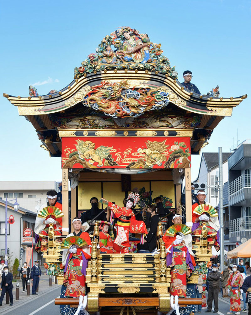 待ちわびた「秩父の冬」 街中に響く屋台囃子、曳き踊りや屋台芝居