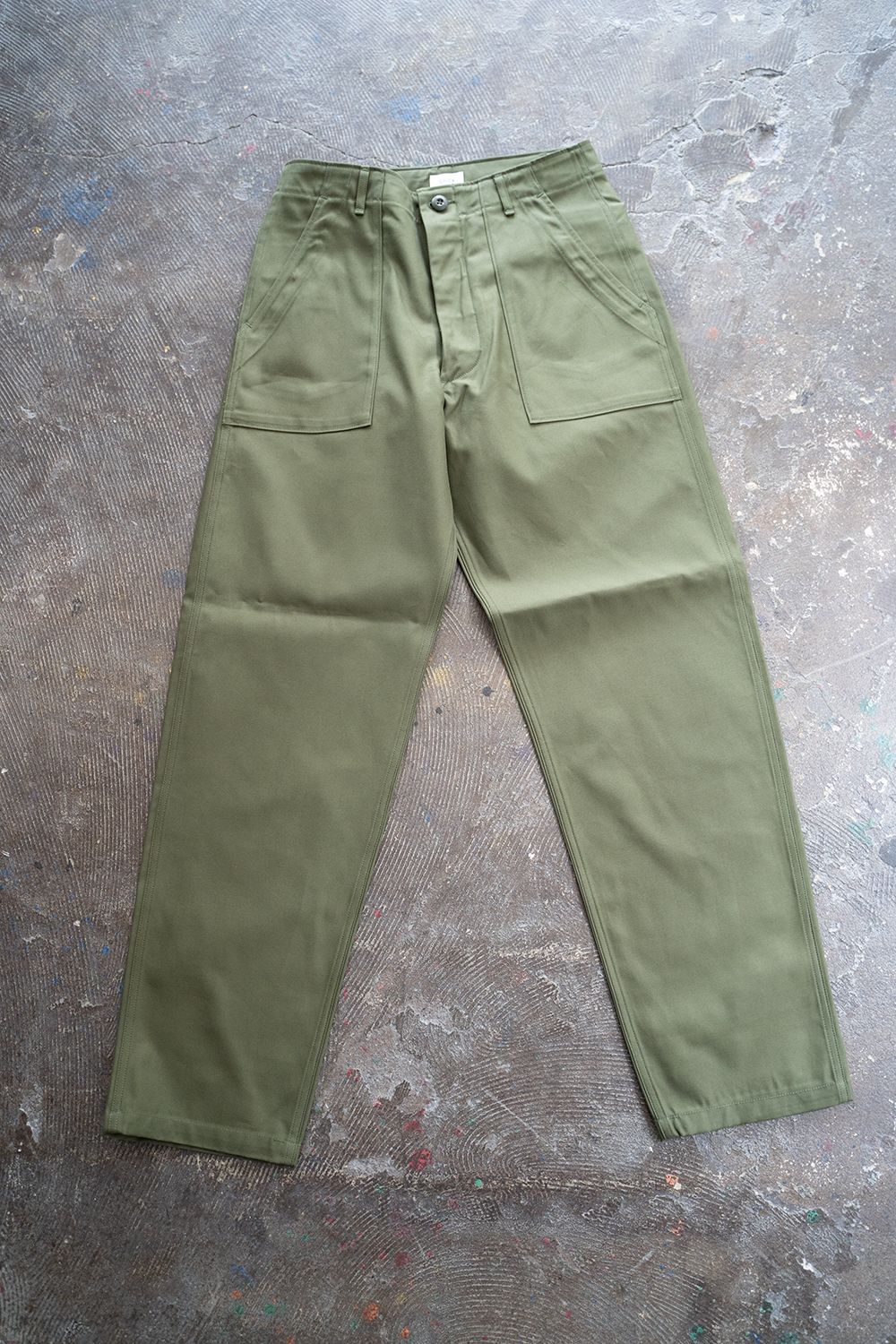 CIOTA - 【ラスト1点】スビンコットンバックサテンベイカーパンツ