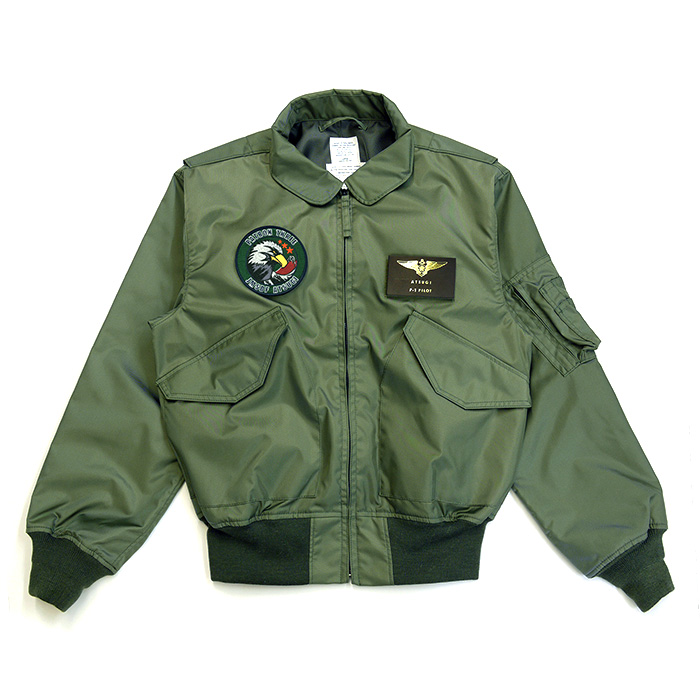 自衛隊グッズ ジャケット HOUSTON ヒューストン CWU-36/P カスタム