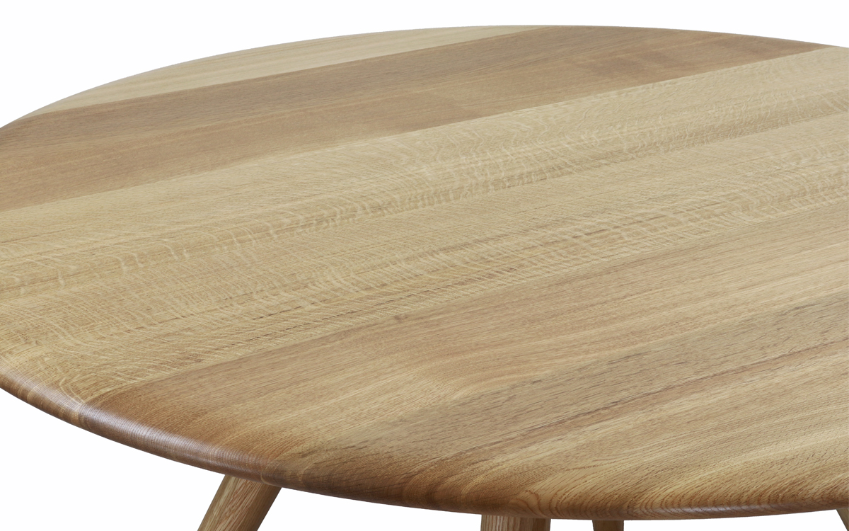 未使用品】リッツウェル 円形木製テーブル ※人気品の為、早い者勝ち