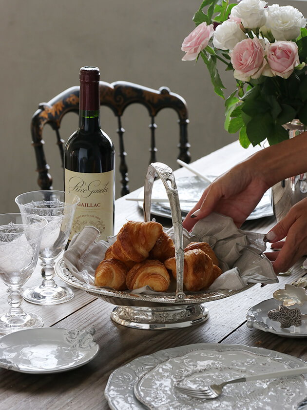 Royal FamilyシルバーバスケットFruits