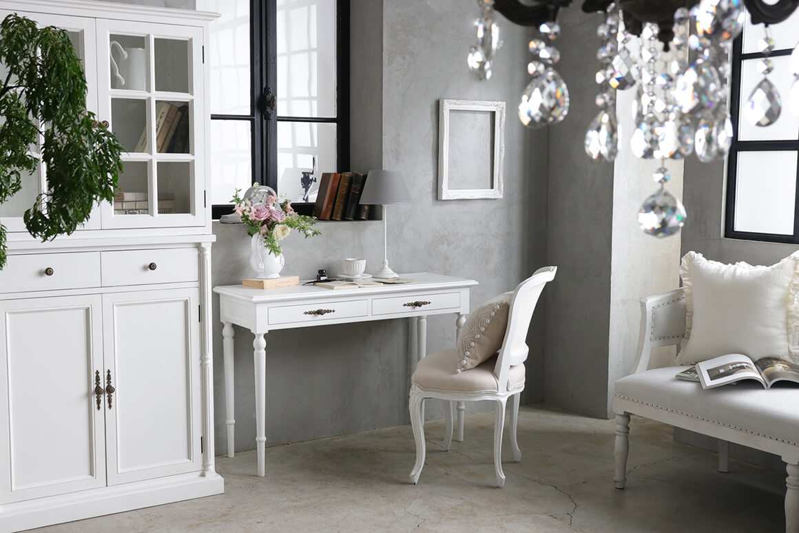 Sophieライティングデスク ホワイト