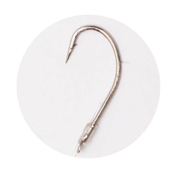 セイゴ鈎（白）糸付 | 釣り｜海釣り仕掛｜渓流仕掛｜釣り針の（株）さ