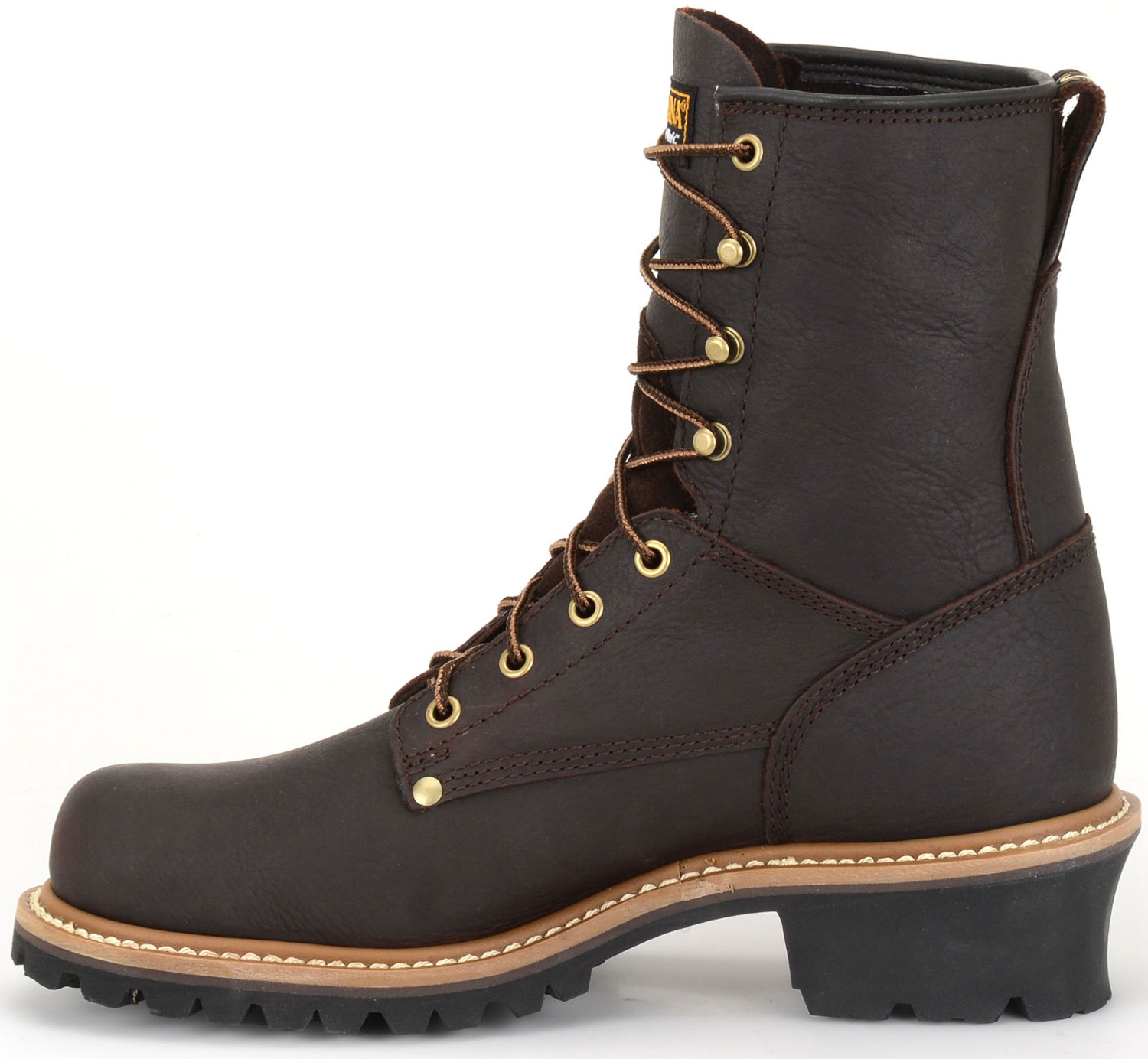 CA1821 Carolina Brown 8 Inch Logger Men's