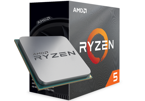 AMD Ryzen 5 3600X Gen3 6 Core AM4 CPU/Processor with Wraith Spire