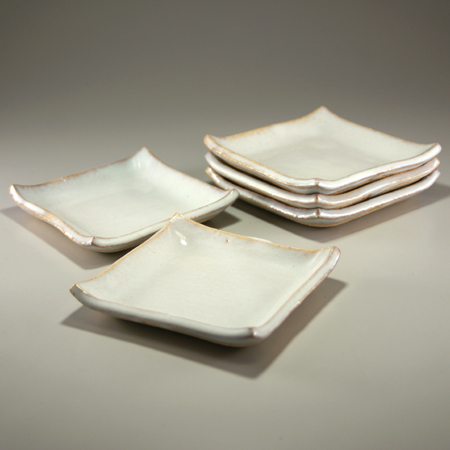 四方皿5客揃】萩焼窯元泉流山オンラインショップ