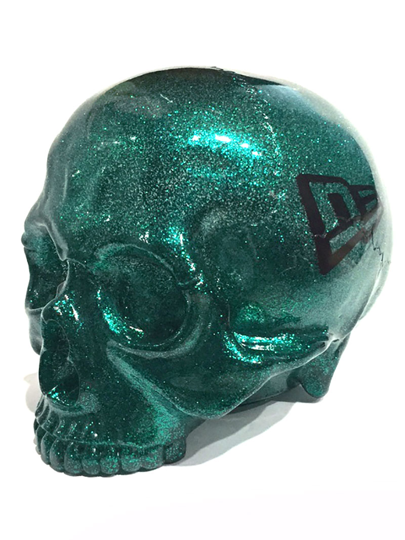 MONSTERS AND MADNESS New Era 9FIFTY × SECRETBASE 1/1 SKULL HEAD