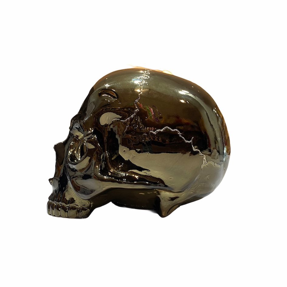 1/1 SKULL HEAD CHROME DARK GREEN Ver. - SECRET BASE ONLINE STORE