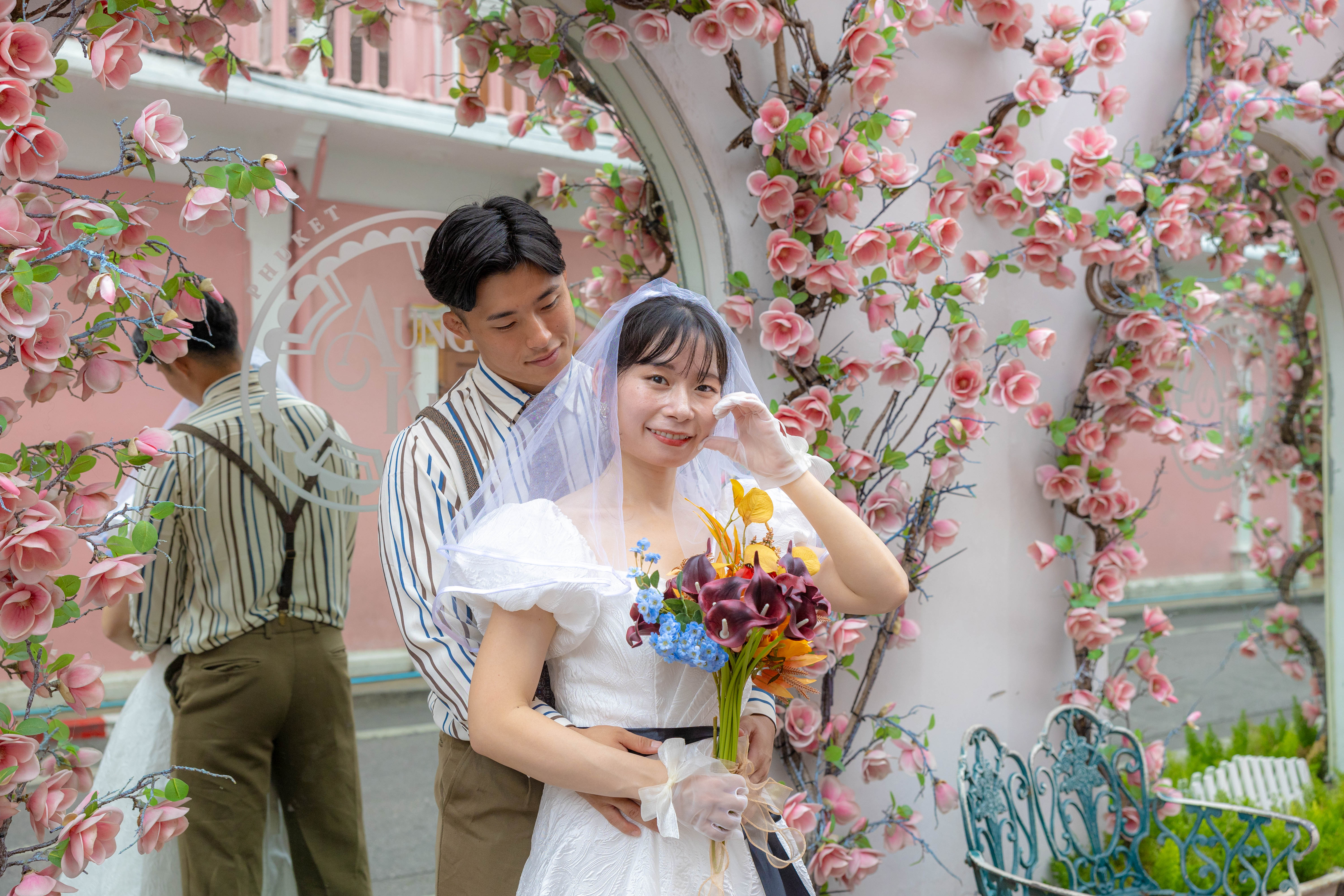 日本人フォトグラファー、しまかぜ専用車で周る｜ウェディングフォト