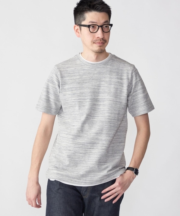 SHIPS: フェイクレイヤード ピケ クルーネック Tシャツ｜ SHIPS 公式サイト