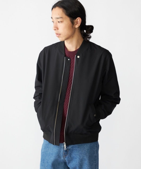 SHIPS: SOLOTEX(R) ストレッチ ミリタリー ブルゾン｜ SHIPS 公式サイト