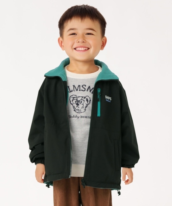 SHIPS Colors:100～150cm /〈洗濯機可能〉リバーシブル ジップ