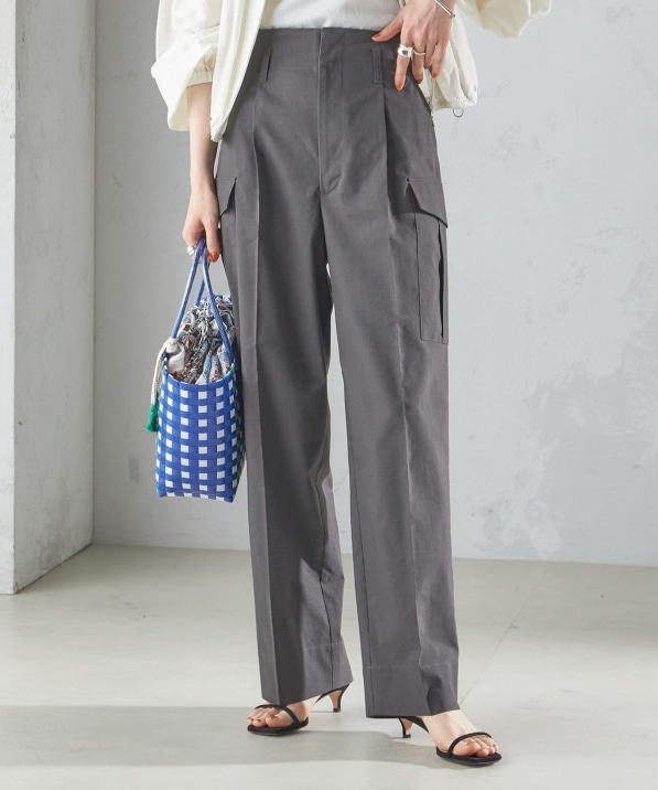 洗濯機可能〉ポリエステル 麻 カーゴ パンツ｜ SHIPS 公式サイト