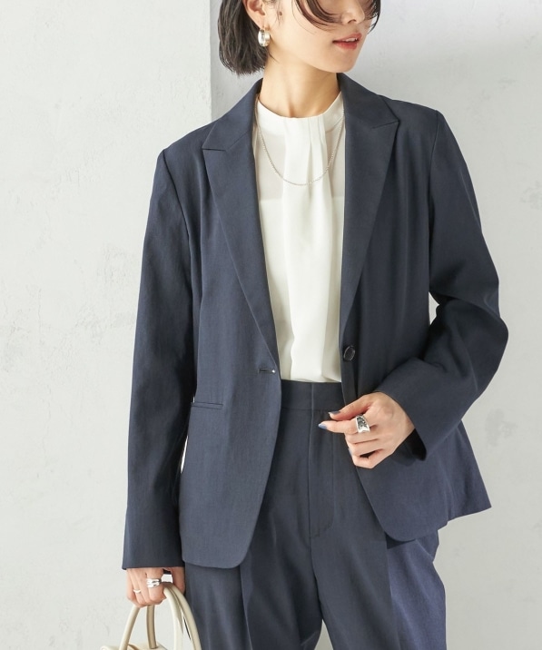 手洗い可能〉FUNCTIONAL テーラード ジャケット（セットアップ対応