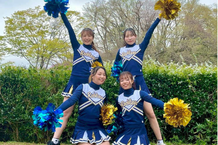 在学生の声 Vol.9 「新しい出会いや挑戦」チアリーディング部