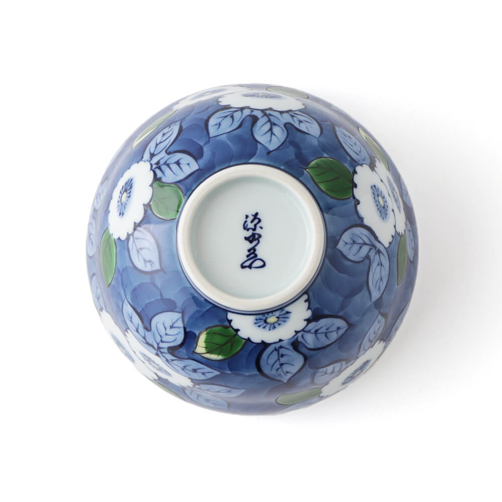 染錦花文濃 飯碗 ｜ 有田焼の源右衛門窯公式オンラインショップ