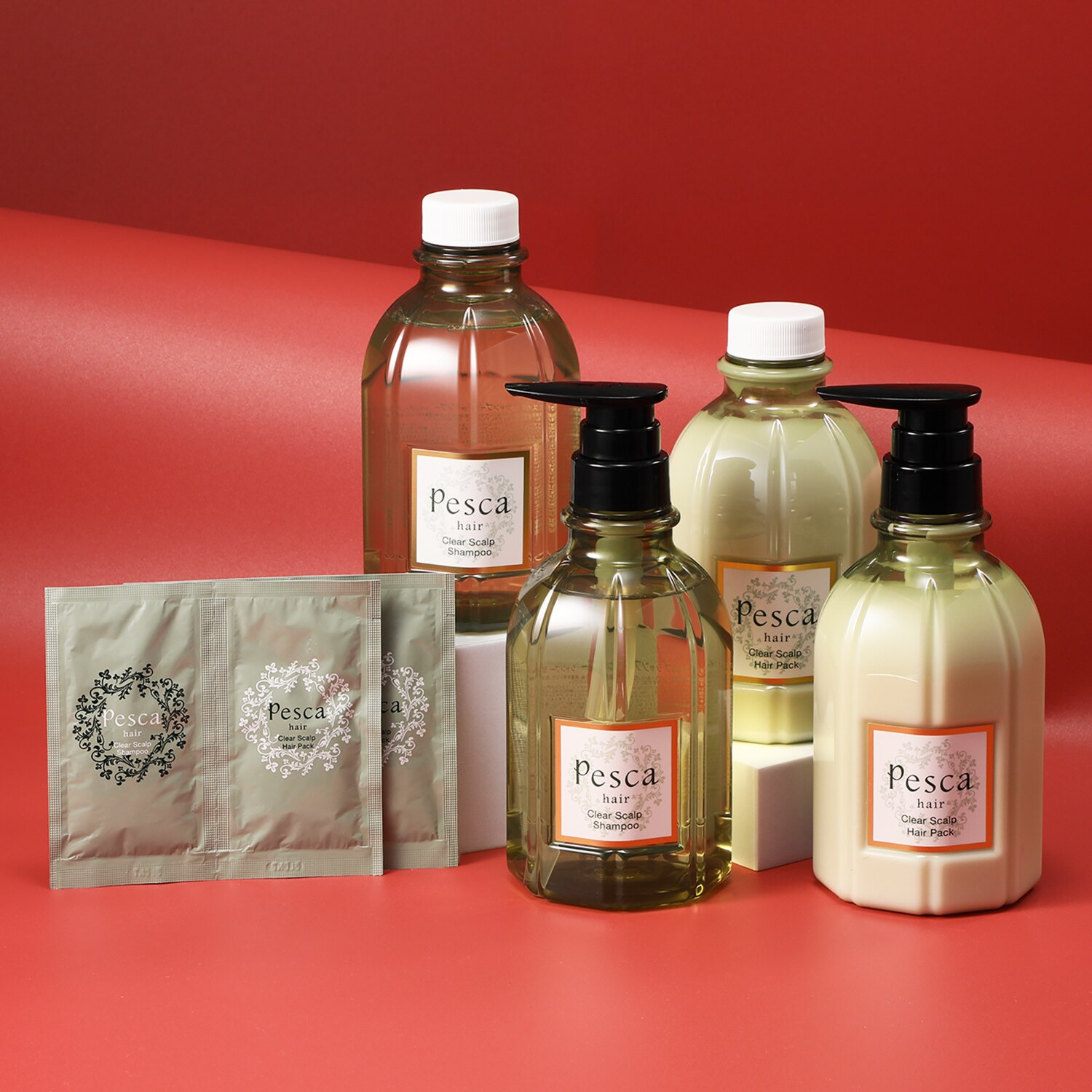 ペスカ スキンケア発想で開発！ 頭皮を健やかに保ち ハリコシのある髪