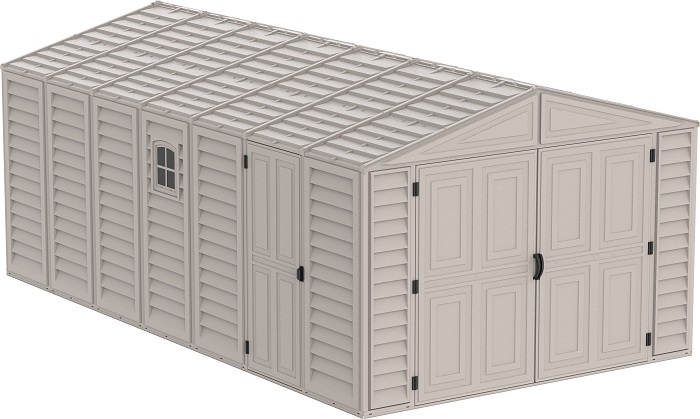DuraMax 10x18 Vinyl Garage with Foundation Kit (15126)