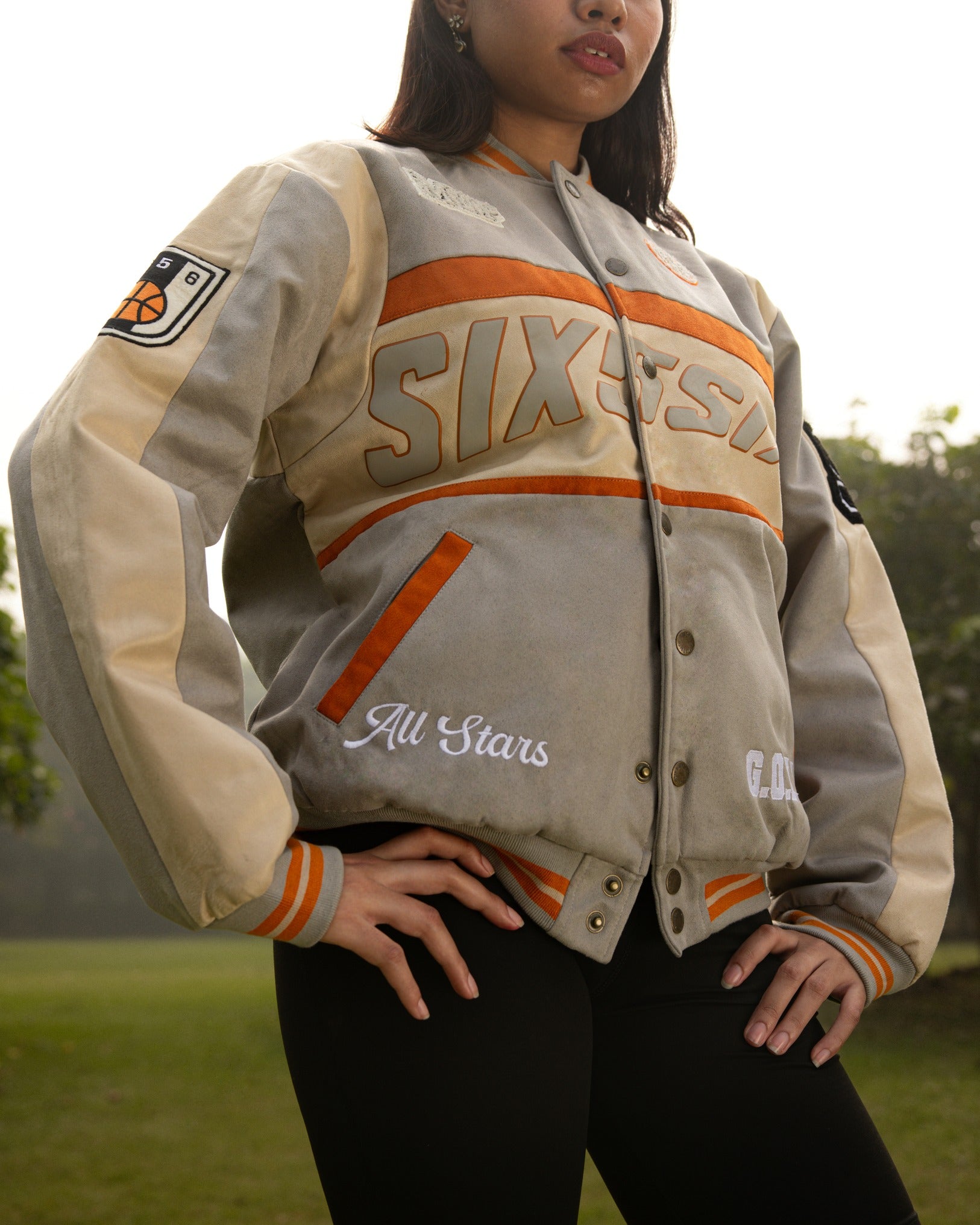 y*i様 ÜBERMENSCH VARSITY JACKET y*i様 ÜBERMENSCH VARSITY JACKET G