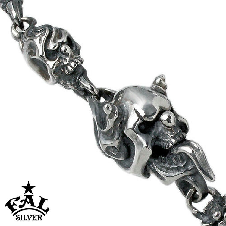 F.A.L FAL(エフエーエル) ルーズ スウィル シルバー ブレスレットを